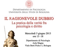 La verità fra psicologia e diritto