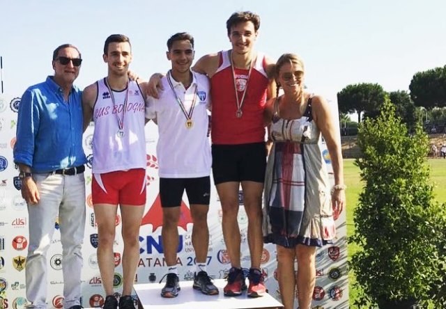 Argento per Marco Gianantoni nei 100 metri