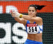 Ester Balassini in azione ad Atene