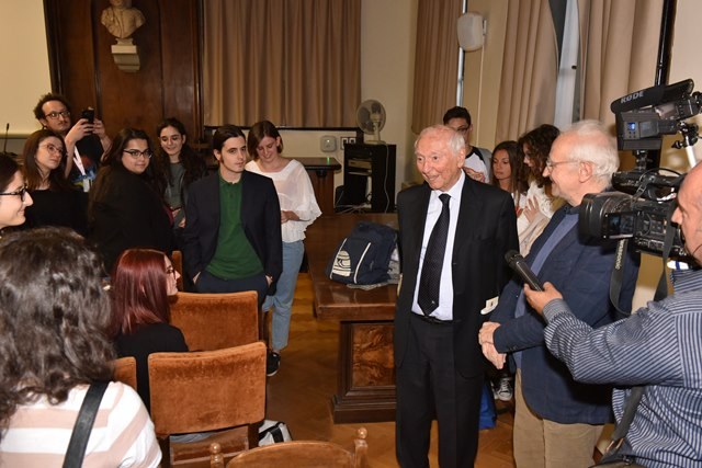 Piero Angela - Foto di Massimo Matera 
