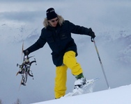 Primo test sul campo del drone Unibo per il soccorso antivalanghe