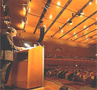 Piero Tosi a Roma durante la presentazione della relazione sullo stato delle università italiane 2005