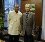 Il prorettore Grandi con il Rettore dell'Università Kwazulu-Natal a Durban