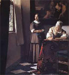 Affresco raffigurante due donne