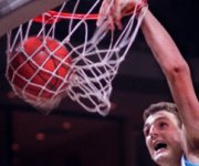 Giocatore di palla canestro