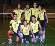 La squadra di volley dei Pagliacci