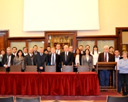 Una delegazione dall'America Latina