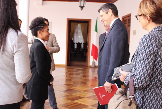 Visita all'Università del Rosario Colombia