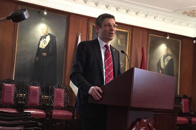 Il Rettore Francesco Ubertini all'Università del Rosario