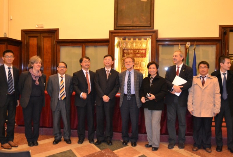 L'Università di Tongji e l'Alma Mater si incontrano