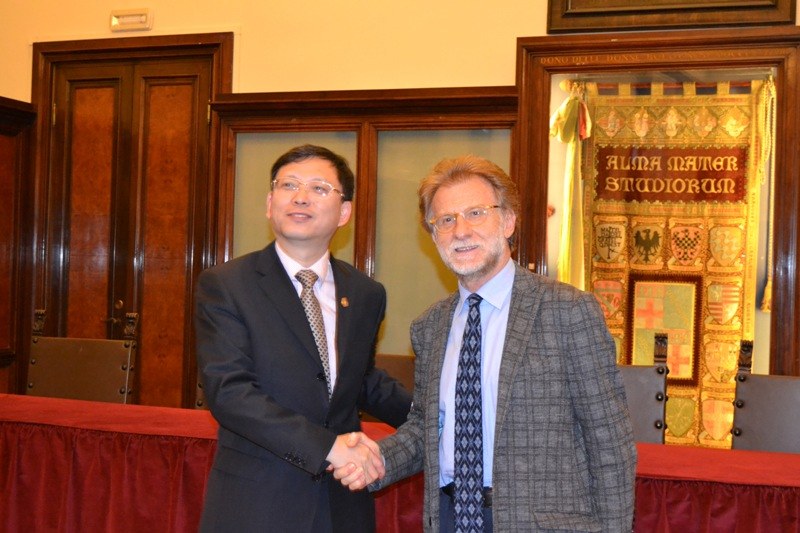 L'Università di Tongji e l'Alma Mater si incontrano